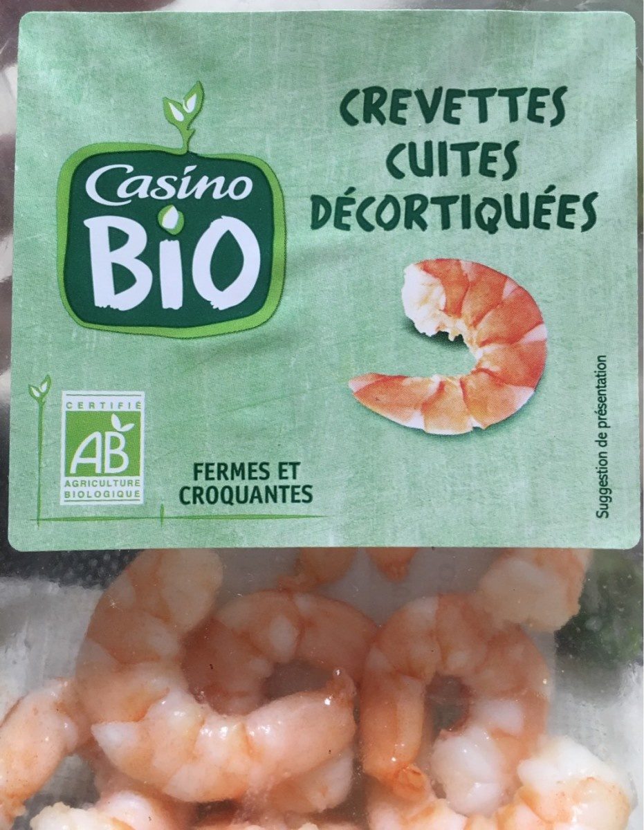 Crevettes cuites décortiquées - Produit