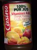 100% Pur jus Source de vitamines A & C - Product