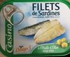 Filets de sardines à l' huile d'oilive vierge extra - Produit