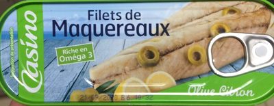 Filets de maquereaux marinés au citron et à l'olive - Product - fr