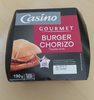 Burger Chorizo Cheddar Fondu - Produit