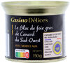 Bloc de foie gras de canard du SudOuest avec morceaux - Produit