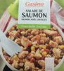 Salade de saumon Saumon, maïs, lentilles - Produit