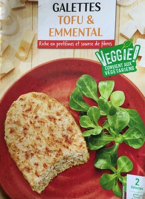 Galettes tofu & emmental - Produkt - fr