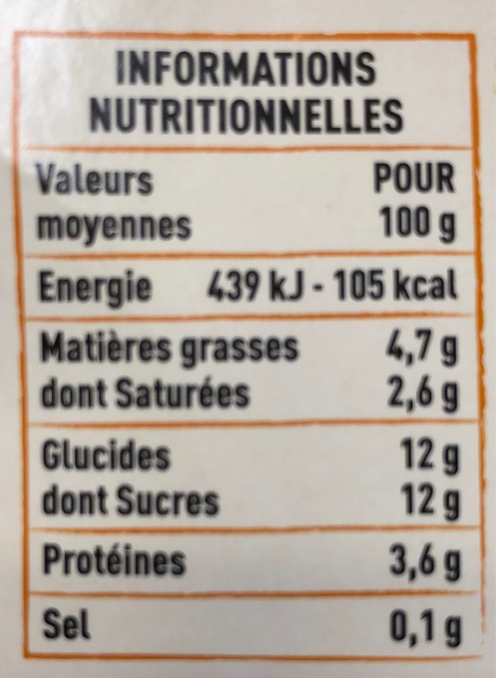 Yaourt au lait de Savoie et à la praline rose - Nutrition facts - fr