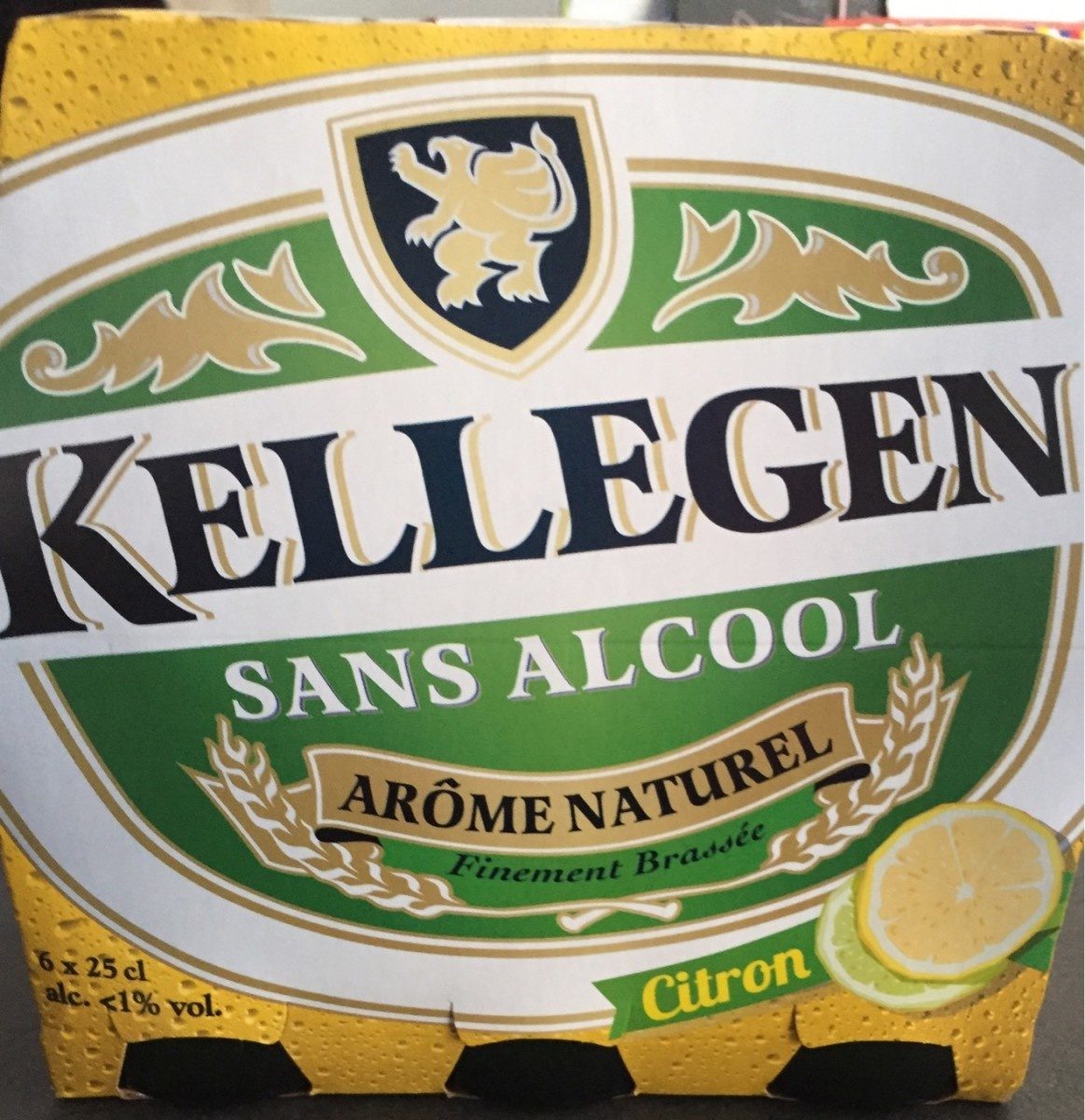 Bière Kellegen sans alcool aromatisée citron - 6x25cl - Product - fr