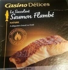 Saumon flambé nature - Produit