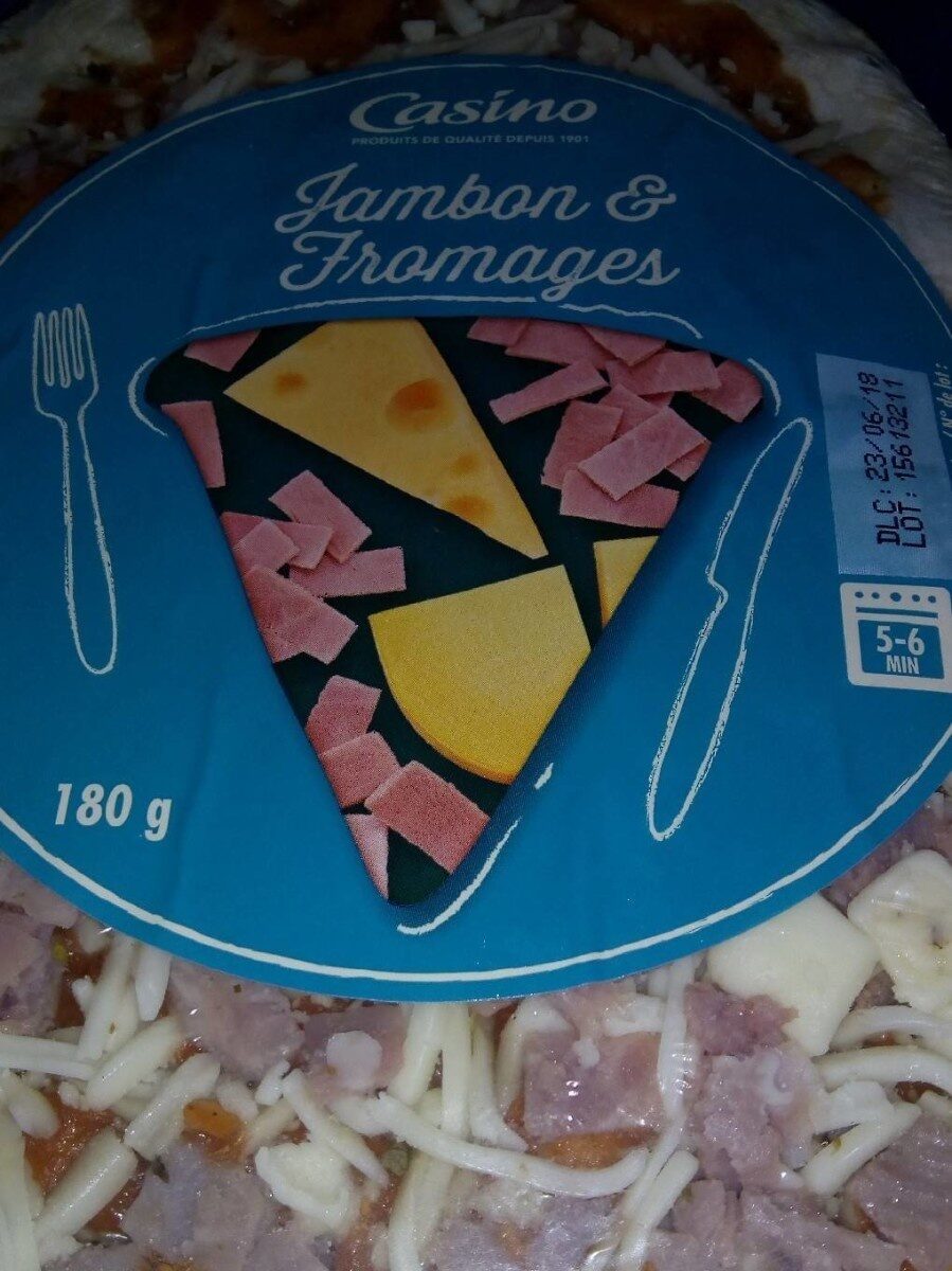 Pizza jambon fromage - Product - fr
