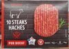 10 steaks hachés pur boeuf 15% - Product