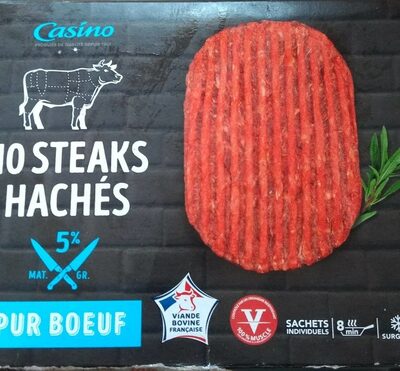 10 steaks hachés pur bœuf - Product - fr