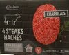 4 steaks hachés Charolais - Product