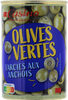 Olives vertes farcies anchois - Produit