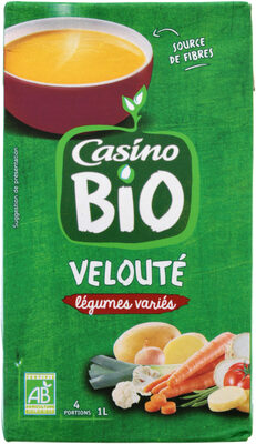 Velouté légumes variés Bio - Product - fr