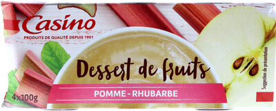 Dessert Pomme rhubarbe - Product - fr