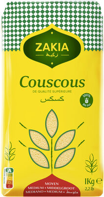 Zakia couscous moyen qualite superieur 1kg - Product - fr