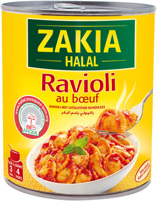 Zakia ravioli halal boeuf 800g - Produit