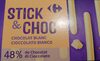 Stick & choc chocolat blanc - Product