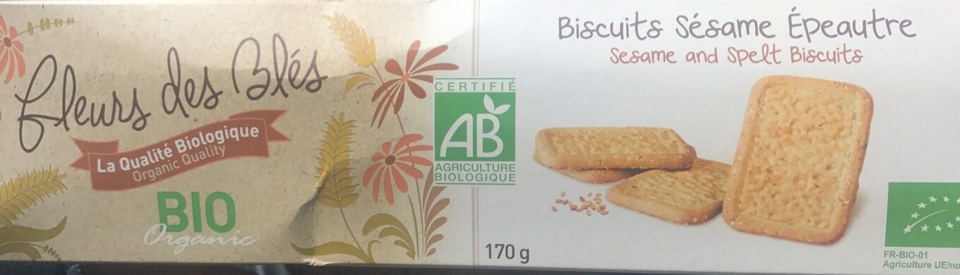 BISCUITS SESAME EPEAUTRE - Product - fr