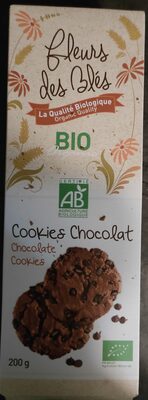 Fleurs des blés bio cookies chocolat - Produit