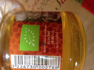 Miel biologique d'acacia - Ingredientes - fr