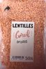 Lentilles corail - نتاج