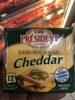 President Cheese Cheddar - Product