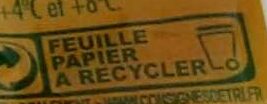 La Bûche Fondante - Instrucciones de reciclaje y/o información de embalaje - fr