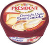 Crema de queso semicurado para untar tarrina - Producto