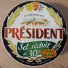 Camembert Sel réduit de 30% - نتاج