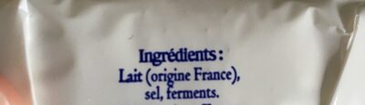 Fromage - Ingredients - fr