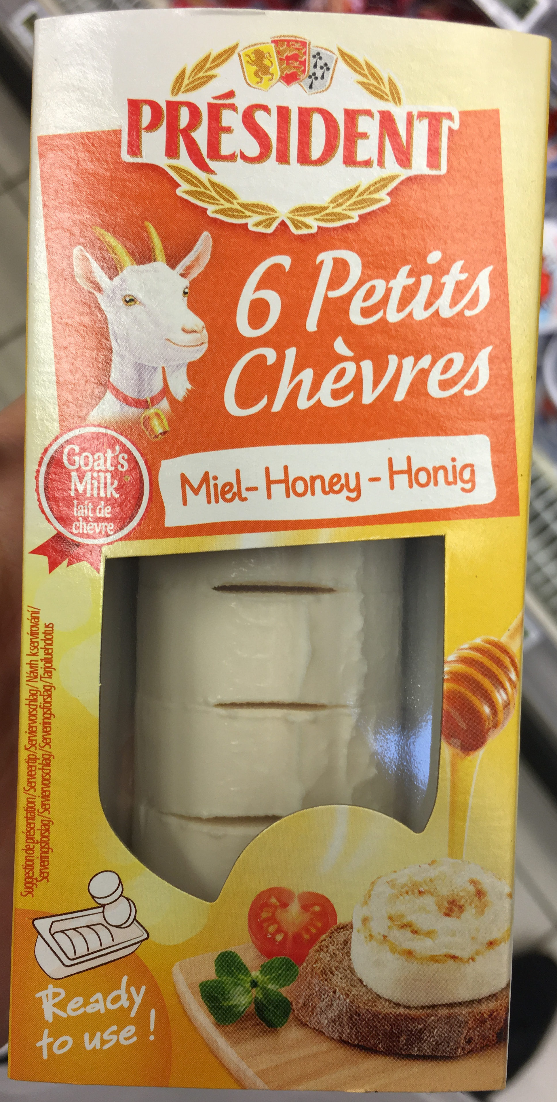 6 Petits Chèvres Miel - Produkt - fr