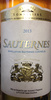 Sauternes 2013 - Product
