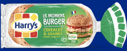 Le moment Burger céréales & graines - Product - fr