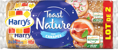 Lot 2 toasts pour canapés - Product - fr