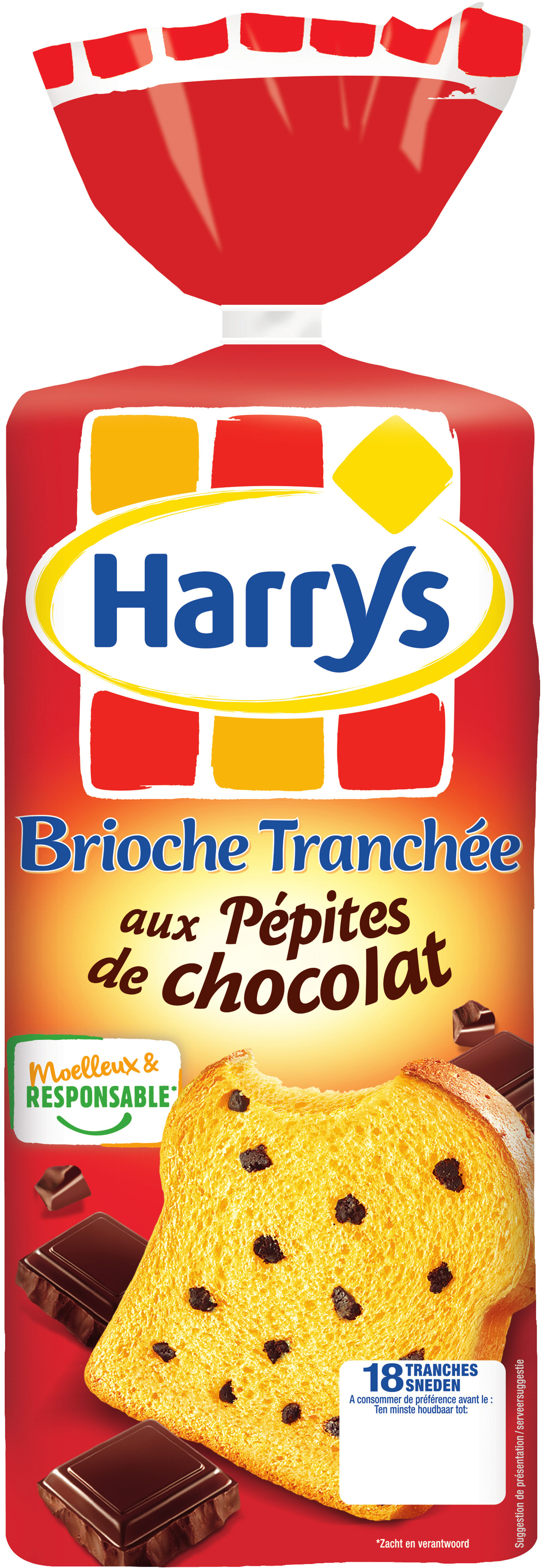 Brioche tranchée pépites chocolat - Producto - fr