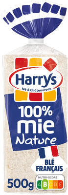 Harrys pain de mie 100% mie nature sans croute 500g - Produkt - fr