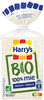 Harrys pain de mie 100% mie nature sans croute bio 325g - Prodotto