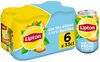 Lipton Ice Tea saveur pêche zéro sucres 6 x 33 cl - Produit