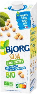 Soja nature sans sucre ajouté bio - Product - fr