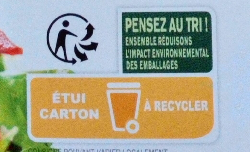 Superlevure - Instruction de recyclage et/ou informations d'emballage