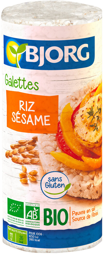 Galettes riz sésame - Produit