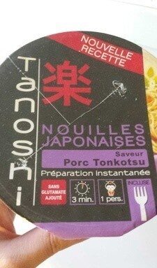 Nouilles japonaises saveur porc tonkotsu - Produit