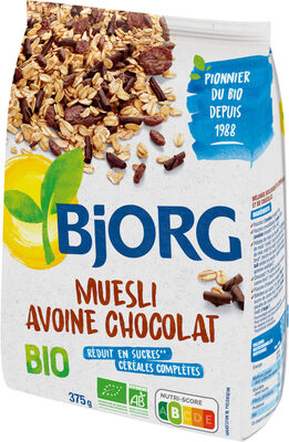 Muesli avoine chocolat bio - Produkt - fr
