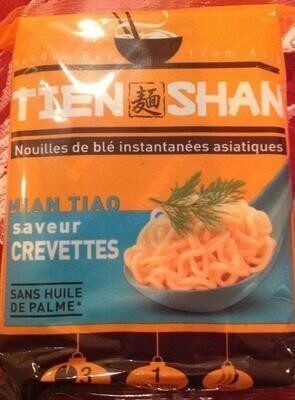Mian Tiao saveur crevettes - 85 g - Thien Shan - Product - fr