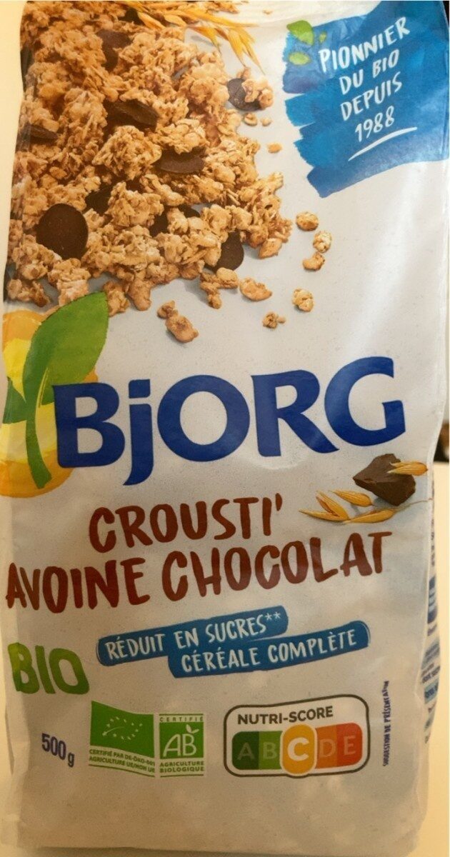 Crousti avoine chocolat - Product - fr