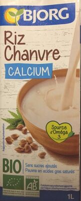 Riz Chanvre Calcium - Product - fr