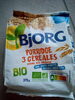 Porridge 3 Céréales - Produit