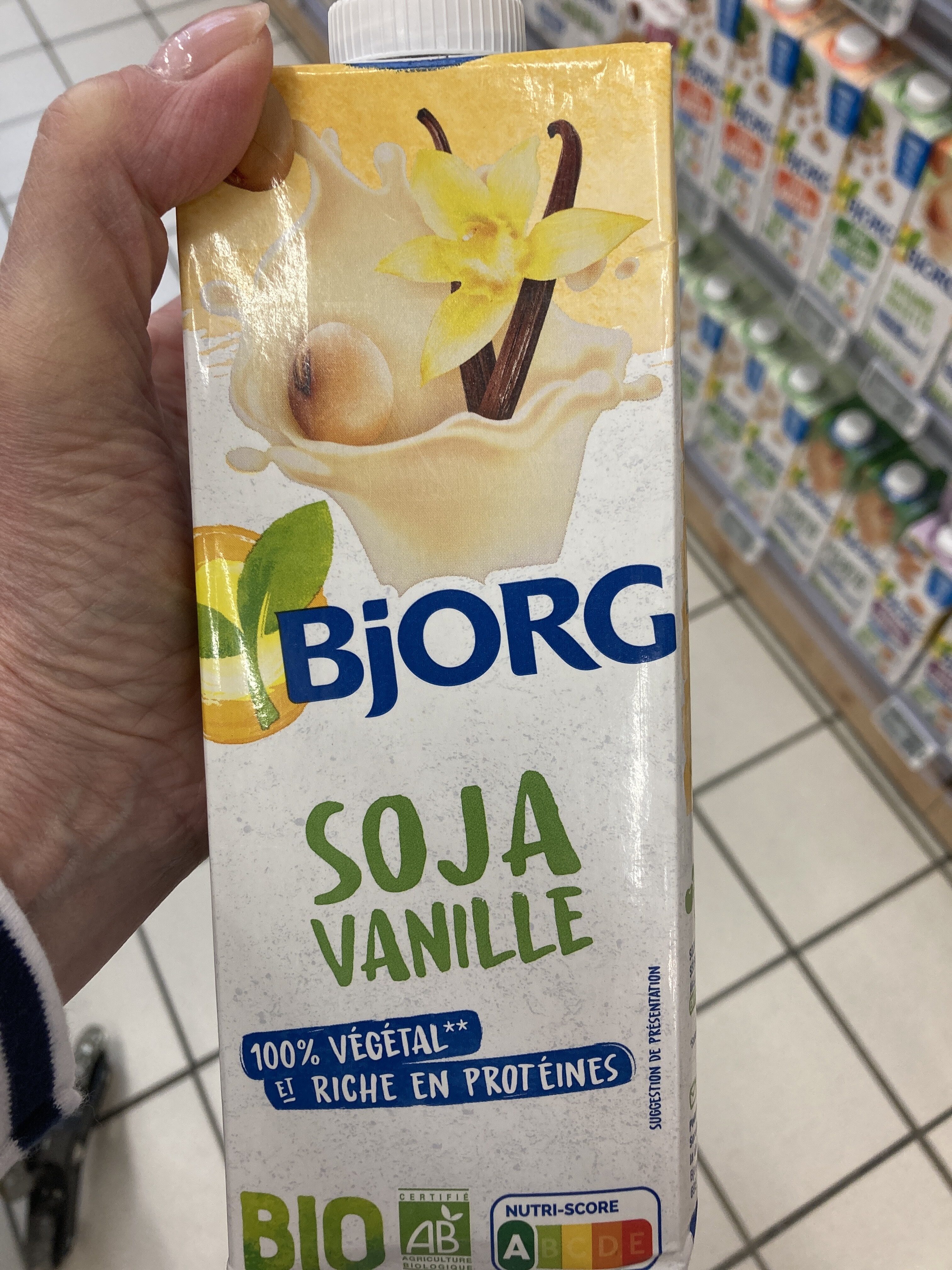 Soja vanille - Produit