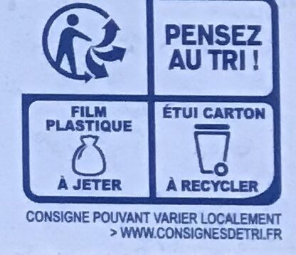 Tofu fumé - Recycling instructions and/or packaging information - fr