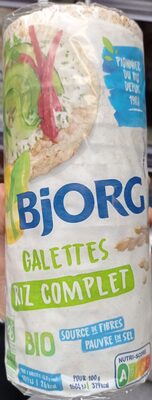 Galettes riz complet Bio - Product - fr